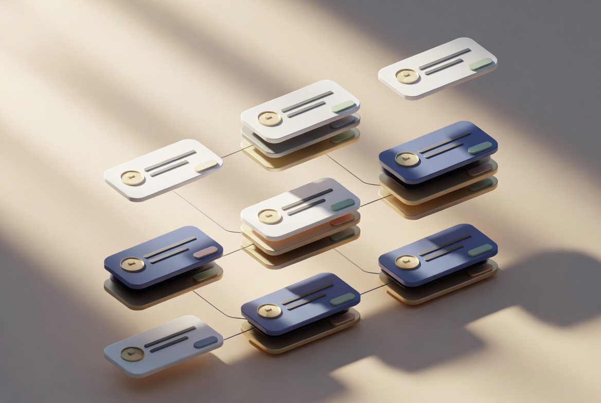 Action item kanban board extracted from meeting notes