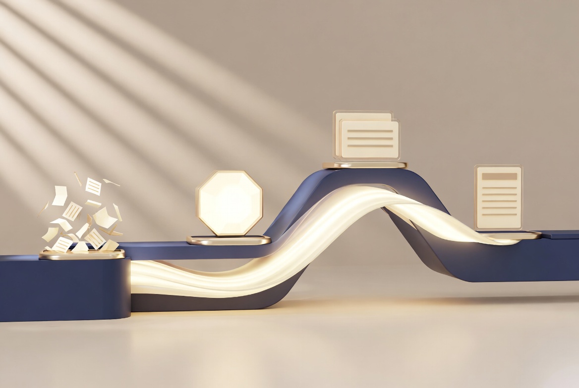 Workflow from meeting notes to structured management insight